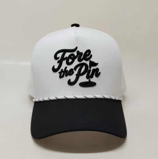 Fore The Pin Golf SnapBack